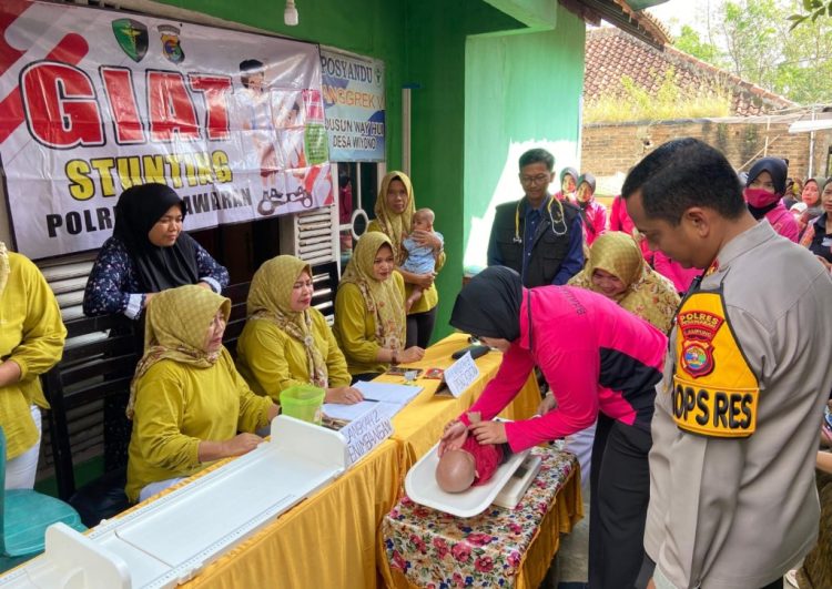 Sambut Hari Bhayangkara ke-79, Polres Pesawaran Gelar Layanan Kesehatan Gratis dan Edukasi Stunting