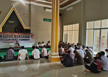 Sambut Hari Bhayangkara ke-79, Polres Pesawaran Gelar Doa Bersama: Kokohkan Iman, Teguhkan Pengabdian