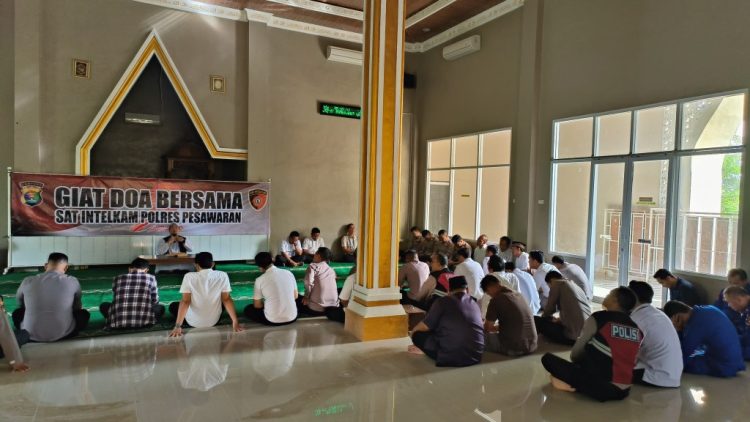 Sambut Hari Bhayangkara ke-79, Polres Pesawaran Gelar Doa Bersama: Kokohkan Iman, Teguhkan Pengabdian