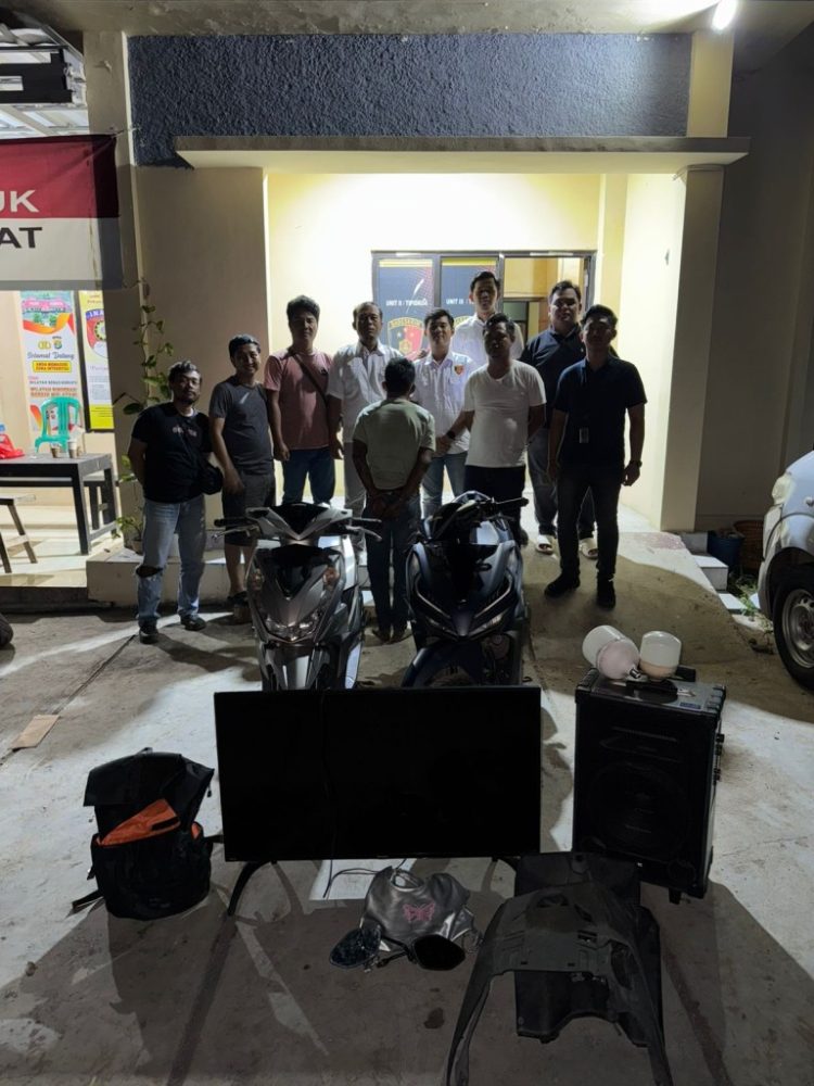 Tak Butuh Sepekan! Polres Pesawaran Ringkus Pelaku Curat di Wiyono, Total Kerugian Rp70 Juta