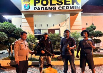 Tekab 308 Presisi Polsek Padang Cermin Ringkus Pelaku Curat Rumah Kosong, Kerugian Capai Rp25 Juta