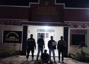 Tekab 308 Presisi Polsek Kedondong Bekuk Pelaku Curat di Way Lima, Laptop dan Tabung Gas Disita