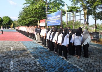 Pimpin Apel Pagi, Kapolres Pesawaran Apresiasi Dedikasi dan Disiplin Personel dalam Melayani Masyarakat