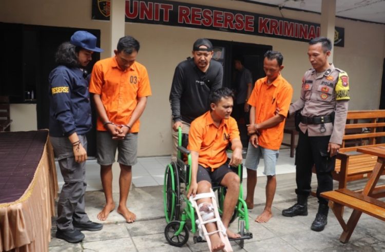 Tiga Pelaku Perampokan Agen BRILink di Pringsewu Dibekuk Polisi
