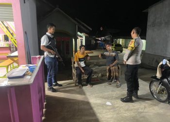 Patroli Malam Polsek Kedondong Gencar, Remaja Ditegur Humanis dan Aksi Kejahatan Dicegah