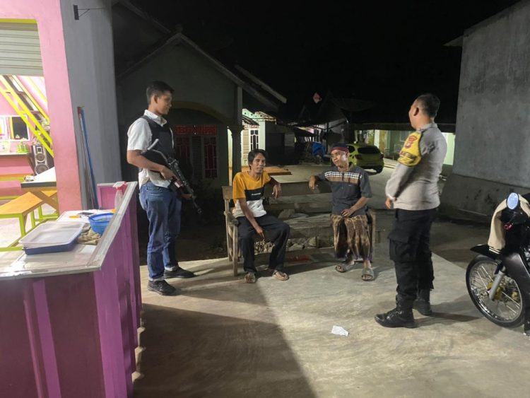 Patroli Malam Polsek Kedondong Gencar, Remaja Ditegur Humanis dan Aksi Kejahatan Dicegah