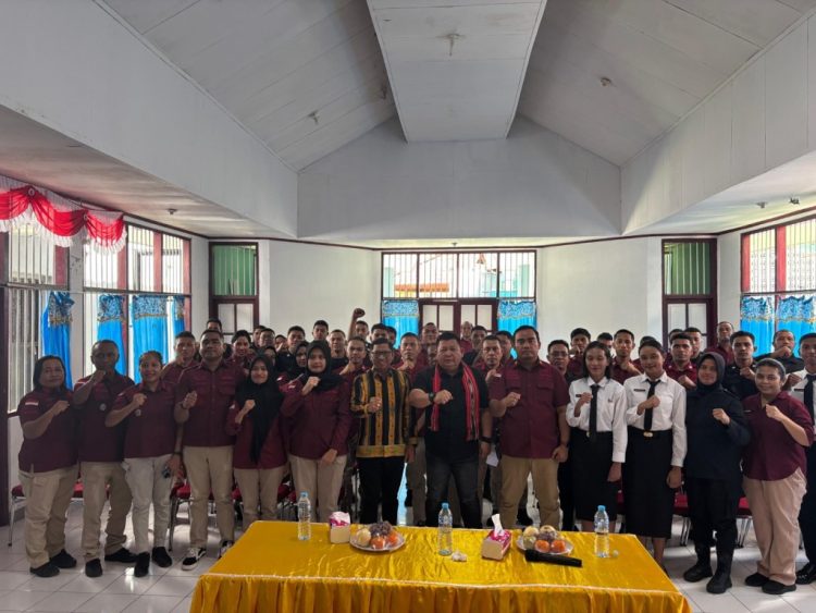 Langkah Serius Menuju WBK, Rutan Ambon Dapat Penguatan Langsung dari Irwil IV dan Kakanwil Maluku