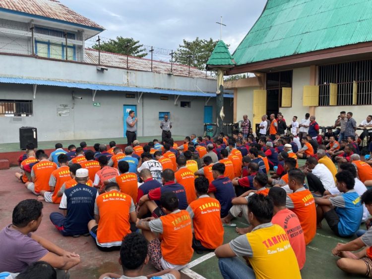 Semarak HUT RI ke-80 di Balik Jeruji: Karutan Ambon Ajak WBP Bangun Semangat Lewat Kegiatan Positif