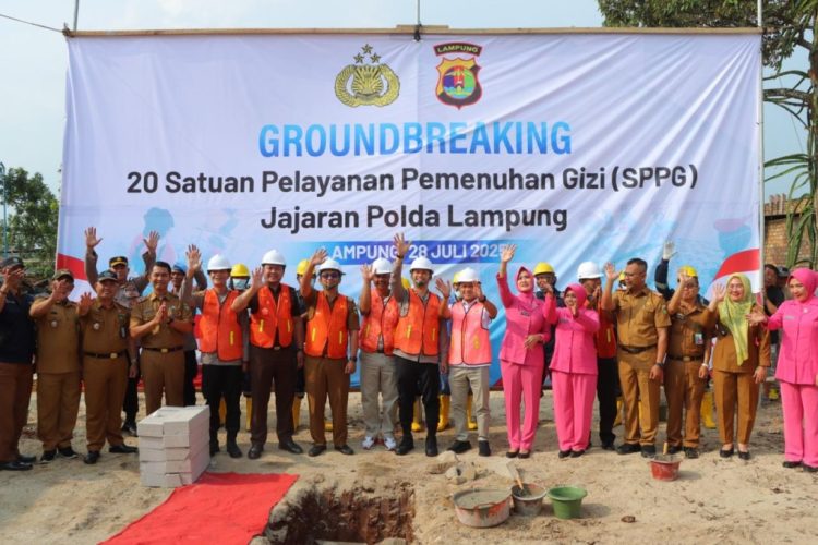 Groundbreaking SPPG Polres Tanggamus: Sinergi Polri-Masyarakat Dukung Gizi 3.451 Pelajar