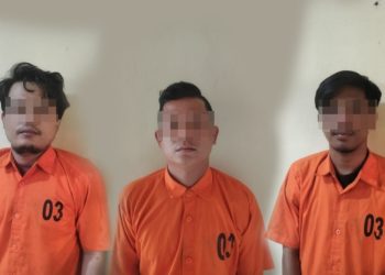 Polsek Pringsewu Kota Ringkus Tiga Pria dalam Kasus Penggelapan Motor, Terungkap Ada Jejak Sabu