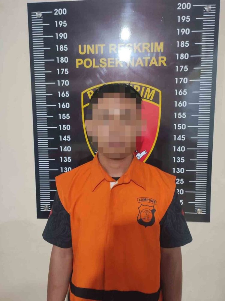 Tekab 308 Polsek Natar Ringkus Pencuri HP Mahasiswi di Tengah Acara Hajatan