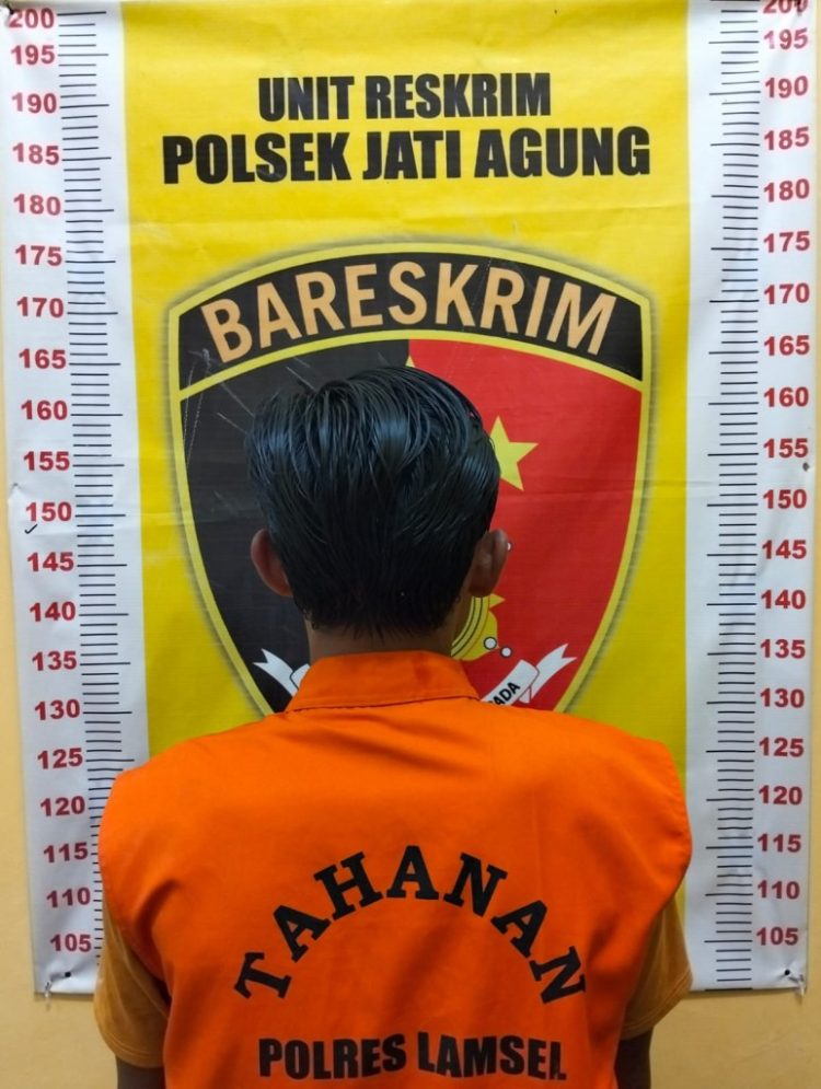 Tekab 308 Polsek Jati Agung Berhasil Tangkap DPO Kasus Pencurian Kabel Listrik Senilai Rp34 Juta