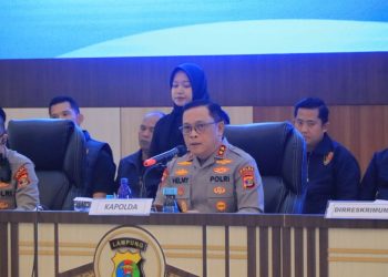 Polda Lampung Ungkap Ratusan Kasus Kejahatan dalam Operasi Sikat Krakatau 2025