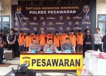 Polres Pesawaran Ungkap 13 Kasus C3, Curat Spesialis Alfamart Jadi Sorotan