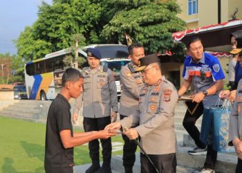 Kapolda Lampung Beri Dukungan Penuh kepada Bhayangkara Presisi Lampung yang Akan Berlaga di Piala Soeratin Nasional 2025