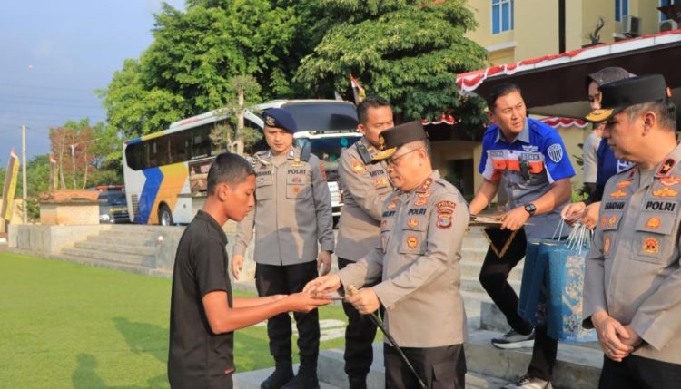Kapolda Lampung Beri Dukungan Penuh kepada Bhayangkara Presisi Lampung yang Akan Berlaga di Piala Soeratin Nasional 2025