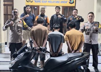 Polsek Pugung Bongkar Penipuan Motor Modus COD, 3 Pelaku Diciduk, 1 Buron Jadi DPO
