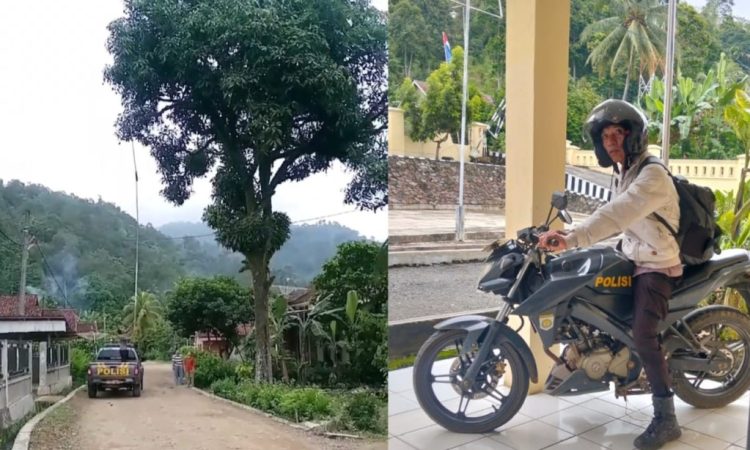 Polisi Polres Tanggamus Viral karena Bantu Ibu Hamil Ambil Mangga, Warganet Memberi Apresiasi