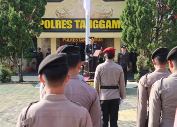 Kapolres Tanggamus Pimpin Upacara Hari Kesaktian Pancasila, Tegaskan Pentingnya Pancasila sebagai Pedoman Hidup