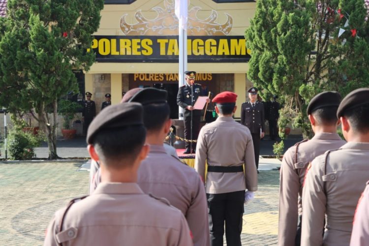 Kapolres Tanggamus Pimpin Upacara Hari Kesaktian Pancasila, Tegaskan Pentingnya Pancasila sebagai Pedoman Hidup