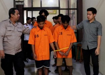 Polres Pringsewu Bekuk 8 Pelaku Narkoba Sekaligus Bongkar Jaringan Pengedar, Dua Diantaranya Diringkus