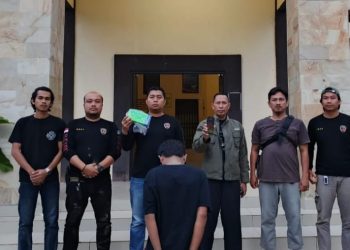 Polsek Kota Agung Tangkap Residivis Pencuri HP, Warga Tanggamus Heboh