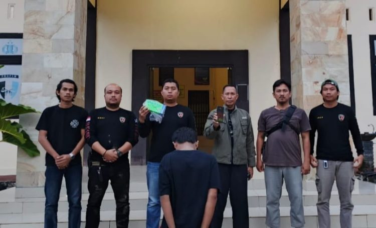 Polsek Kota Agung Tangkap Residivis Pencuri HP, Warga Tanggamus Heboh