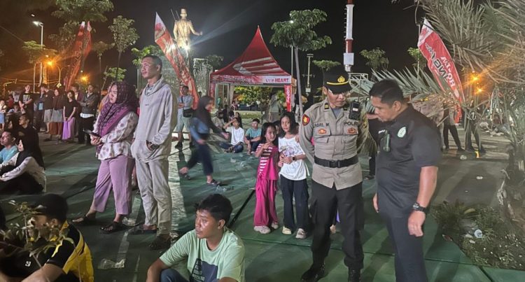 Polres Tanggamus Gelar Patroli Malam Berskala Besar, Pastikan Kota Agung dan Gisting Tetap Aman