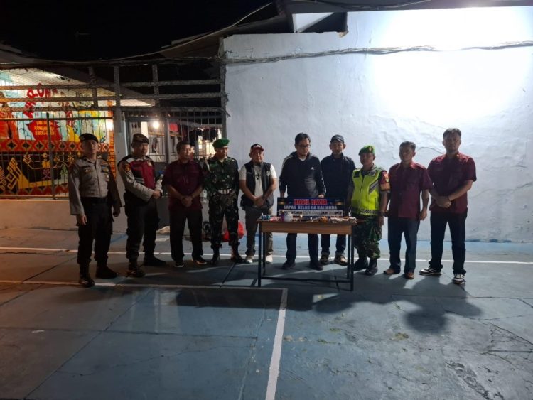 Kalapas Kalianda Pimpin Razia Gabungan TNI–Polri, Pastikan Lapas Aman dan Bebas Gangguan