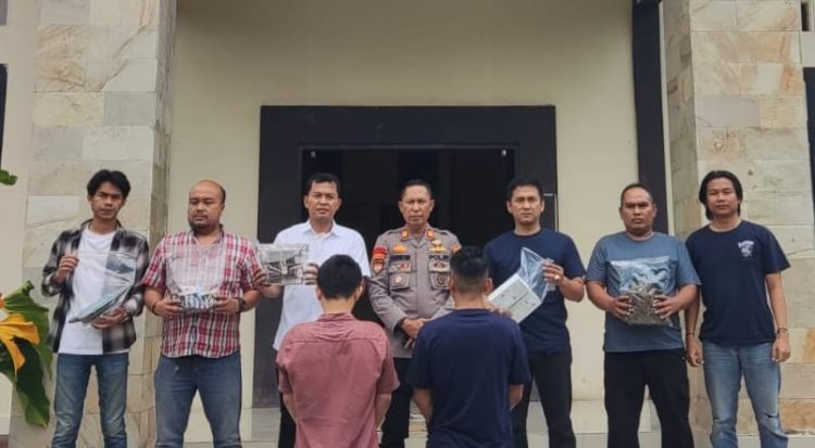 Polsek Kota Agung Ungkap Kasus Pencurian dengan Pemberatan, Dua Pelaku Ditangkap Bersama Puluhan Barang Bukti