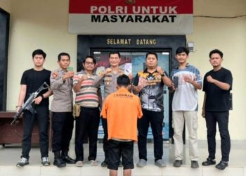 Tekab 308 Polsek Pulau Panggung Tangkap Pelaku Pencurian Rp13 Juta, Uang Digunakan Untuk Foya-Foya