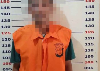 Polsek Kalianda Tangkap Pelaku Percobaan Pencurian Motor di Negeri Pandan, Kejadian Malam Hari Berujung Penangkapan