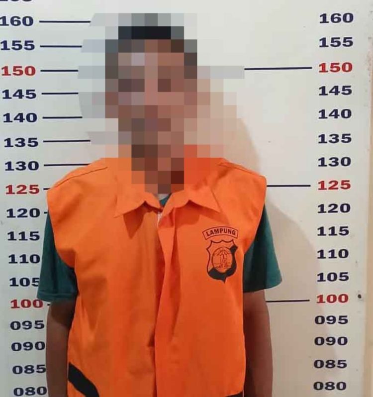 Polsek Kalianda Tangkap Pelaku Percobaan Pencurian Motor di Negeri Pandan, Kejadian Malam Hari Berujung Penangkapan