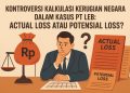 Kontroversi Perhitungan Kerugian Negara Kasus PT LEB: Actual Loss atau Potensial Loss?