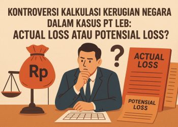 Kontroversi Perhitungan Kerugian Negara Kasus PT LEB: Actual Loss atau Potensial Loss?