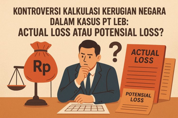 Kontroversi Perhitungan Kerugian Negara Kasus PT LEB: Actual Loss atau Potensial Loss?