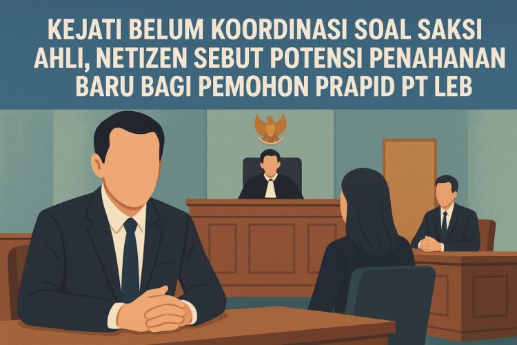 Sidang Pra Peradilan PT LEB Memanas: Kejati Lampung Masih Bungkam soal Saksi Ahli, Netizen Ramal Penahanan Baru