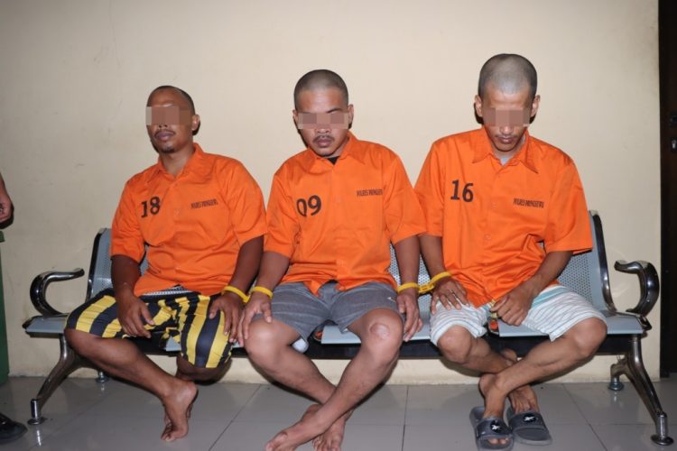 Polres Pringsewu Tangkap Tiga Pelaku Sabu, Termasuk Seorang PNS