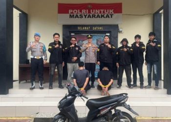 Polsek Pulau Panggung Ungkap Kasus Curas Sepeda Motor Pelajar