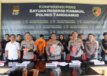 Dua Tersangka Curas Berujung Pembunuhan Ditetapkan Polres Tanggamus