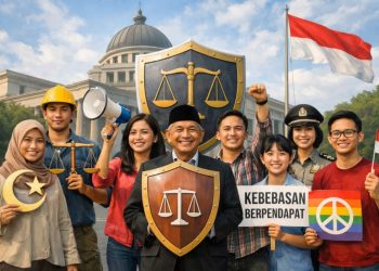 Menciptakan masyarakat yang adil dan tertib