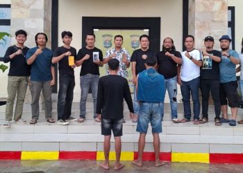Polsek Kota Agung Bongkar Jaringan Penadah Handphone Curian