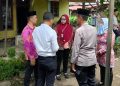 Polres Tanggamus Takziah Korban Tenggelam Way Lalaan