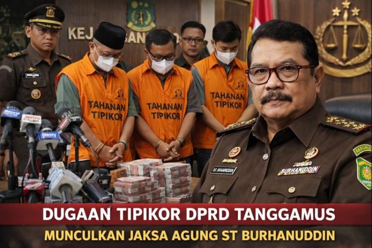 Dugaan Tipikor DPRD Tanggamus Seret Nama Jaksa Agung