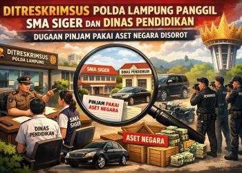 Ditreskrimsus Polda Lampung Panggil SMA Siger dan Dinas Pendidikan Terkait Dugaan Pinjam Pakai Aset Negara