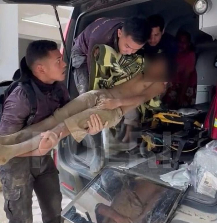 Remaja 15 Tahun Diselamatkan Taruna Akpol dari Sungai Tamiang