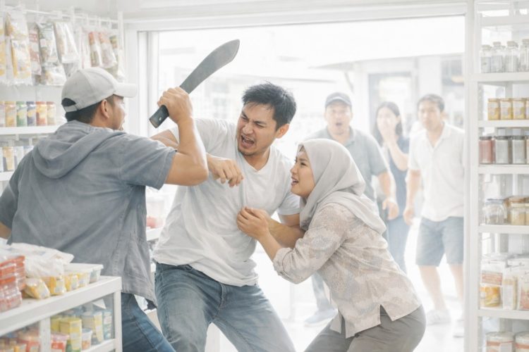 Pelaku Berpakaian Hitam Bacok Pasutri, Polisi Lakukan Penyelidikan Intensif