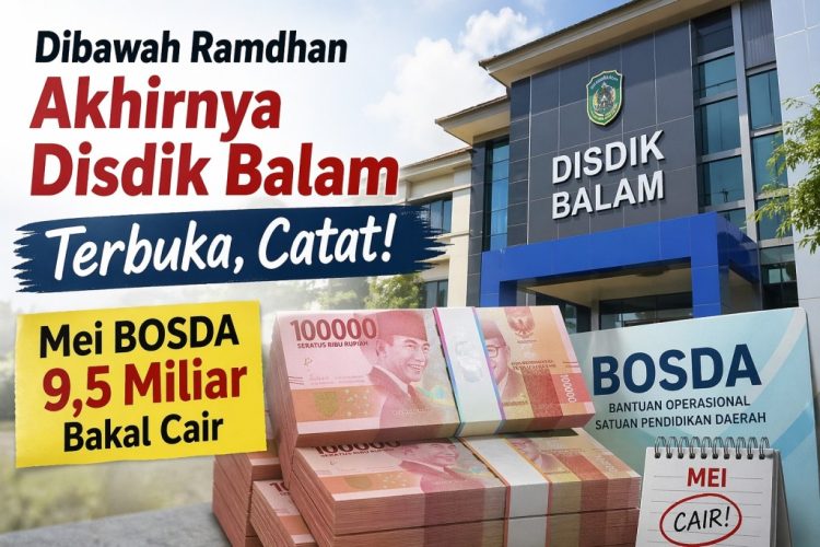 DPRD Sudah Sahkan, BOSDA Baru Akan Cair Mei 2026