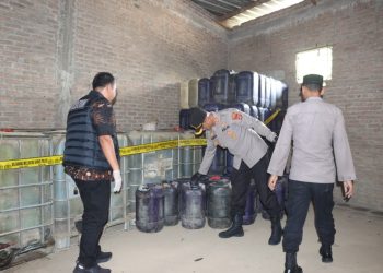 Satu Pelaku Diamankan, Gudang BBM Oplosan Digerebek Polisi