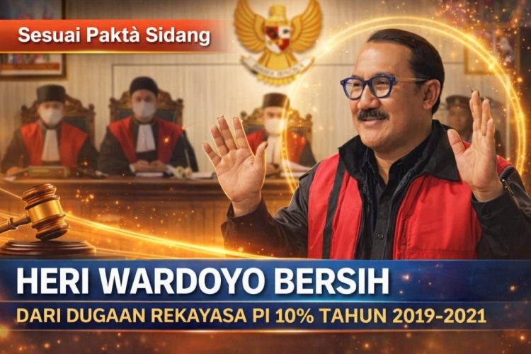 Heri Wardoyo Bebas dari Tudingan, Persidangan Ungkap Alur Permintaan Dana PI